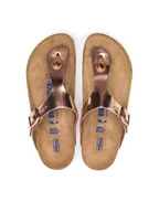 Klapki i japonki damskie - Birkenstock Japonki Gizeh Bs 1005049 Różowy - miniaturka - grafika 1
