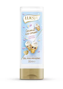 Luksja Luksja żel pod prysznic 250ml Lody Kokosowe - Kosmetyki kąpielowe dla dzieci - miniaturka - grafika 2