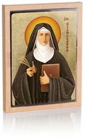 Ikony i obrazy sakralne - Ikona religijna Święta Hildegarda - miniaturka - grafika 1