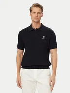 Koszulki męskie - Tommy Hilfiger Polo MW0MW42788 Granatowy Regular Fit - miniaturka - grafika 1