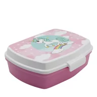 Lunch boxy - Unicorn Jednorożec Pudełko Śniadaniowe Lunchbox - miniaturka - grafika 1