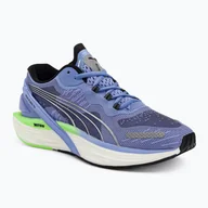 Sport OUTLET - Buty do biegania damskie PUMA Run XX Nitro Wns elektro purple/fizzy lime/puma silver - miniaturka - grafika 1