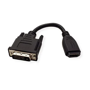 Value Kabel DVI na HDMI M/F 0.15m Czarny 12.99.3116 - Kable - miniaturka - grafika 1