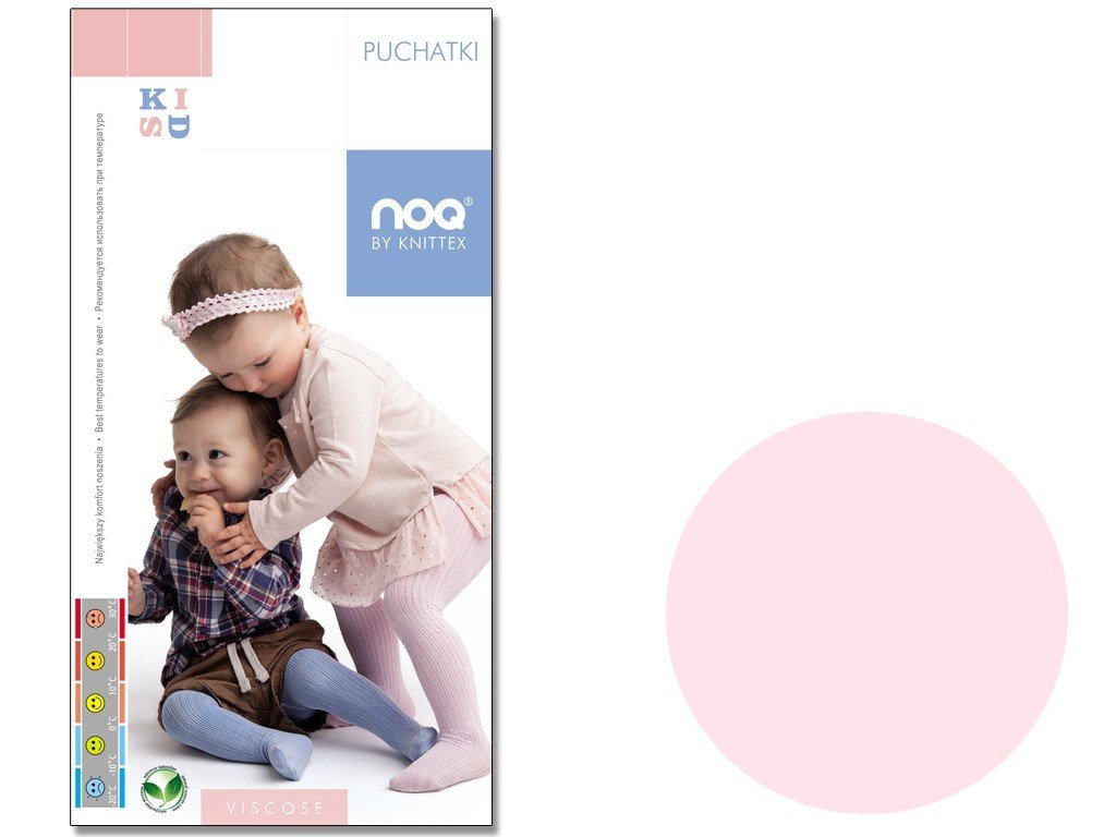 Rajstopy Dla Dzieci Niemowlęce Z Wiskozy 68-74 Baby Pink