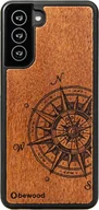 Etui i futerały do telefonów - BeWood Drewniane Etui Samsung Galaxy S21 TRAVELER MERBAU - miniaturka - grafika 1