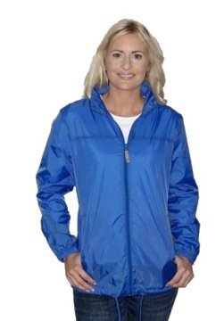 Lekka Damska Kurtka Przeciwdeszczowa Wiatrówka L