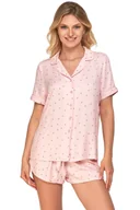 Piżamy damskie - Piżama Moraj PDD5300-009 pink - miniaturka - grafika 1