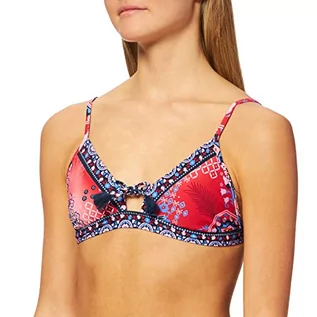 Koszulki i topy damskie - Seafolly Free Spirit Fixed Tri Bra Koszulka damska, (Chilli Chilli), 65B - grafika 1