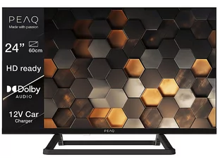 Telewizor PEAQ PTV 24H-5024E 12V 24" HD Multituner - Telewizory - miniaturka - grafika 1