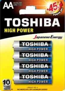Toshiba Baterie alkaliczne LR6GCP BP-4 4 szt.) - Baterie i akcesoria - miniaturka - grafika 4