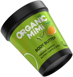 Organic Mimi Liftingujące masło do ciała Mango i Kawa 200ml - Balsamy i kremy do ciała - miniaturka - grafika 1