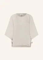 Bluzki damskie - Cinque Bluzka Cifine Z Mieszanki Materiałów beige - miniaturka - grafika 1