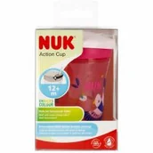 Kubki dla dzieci - Nuk Kubek 12m Action Cup Kameleon 10255574 230 ml - miniaturka - grafika 1
