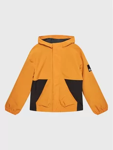Jack Wolfskin Kurtka przeciwdeszczowa Teen 2L 1609801 Żółty Regular Fit - Odzież sportowa dziecięca - miniaturka - grafika 1