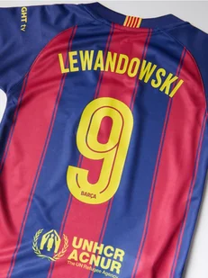 Reserved - Komplet FC Barcelona Lewandowski - granatowy - Moda i Uroda OUTLET - miniaturka - grafika 1