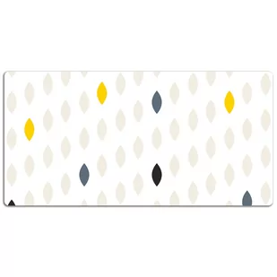 Mata ochronna na biurko Kolorowe cytryny 120x60 cm, Dywanomat - Podkładki na biurko - miniaturka - grafika 1