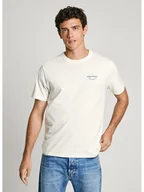 Koszulki męskie - Pepe Jeans Koszulka "Aris" w kolorze białym - miniaturka - grafika 1