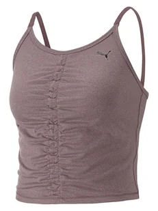 Puma Top sportowy "Studio Foundation" w kolorze fioletowym - Koszulki sportowe damskie - miniaturka - grafika 1
