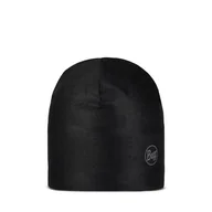 Czapki i chusty sportowe męskie - BUFF Czapka do biegania THERMONET REVERSIBLE HAT solid black - miniaturka - grafika 1