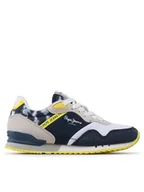 Buty dla chłopców - Pepe Jeans Sneakersy London B Brighton PBS30552 Niebieski - miniaturka - grafika 1