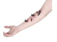 Halloween - Lateksowe pijawki - 5 szt. - miniaturka - grafika 1