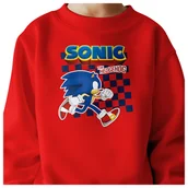 Bluzy dla dziewczynek - BLUZA DZIECIĘCA SONIC 122-128 DLA DZIEWCZYNKI CHŁOPCA - miniaturka - grafika 1