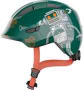 Kaski rowerowe - ABUS Smiley 3.0 Helmet Kids, zielony S | 45-50cm 2022 Kaski dla dzieci - miniaturka - grafika 1