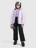 Spodnie narciarskie - 4F Spodnie narciarskie membrana 8000 dziewczęce - czarne 146 (10-11 lat) - miniaturka - grafika 1