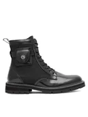 Botki męskie - Badura Trzewiki DEXTER-04 123AM Czarny - miniaturka - grafika 1