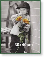 Ramki na zdjęcia - Rama aluminiowa do plakatu 30x40cm, zielona / ARTVIC - miniaturka - grafika 1