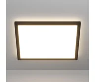 Lampy sufitowe - Eglo 901456 - LED Ściemnialne oświetlenie zewnętrzne ROVITO-R 17,6W/230V 39x39cm IP44 czarne + pilot - miniaturka - grafika 1