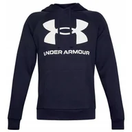 Bluzy męskie - Bluza sportowa dla mężczyzn Under Armour Rival feelce big logo - miniaturka - grafika 1