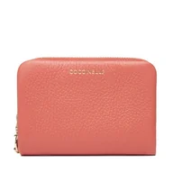 Portfele - Mały Portfel Damski Coccinelle Coccinelle C-Me Softy E2 TBM 11 E9 01 Koralowy - miniaturka - grafika 1