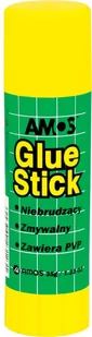 Amos Klej w sztyfcie 35g [opakowanie=12szt] KL08AMO - Przybory szkolne - miniaturka - grafika 1