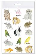 Zabawki kreatywne - Tatuaże Zmywalne Zwierzęta Domowe - miniaturka - grafika 1