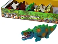 Zabawki zręcznościowe - Gniotek z piszczkiem Dinozaur MIX - miniaturka - grafika 1