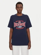 Koszulki męskie - Reebok T-Shirt 100220202 Granatowy Relaxed Fit - miniaturka - grafika 1