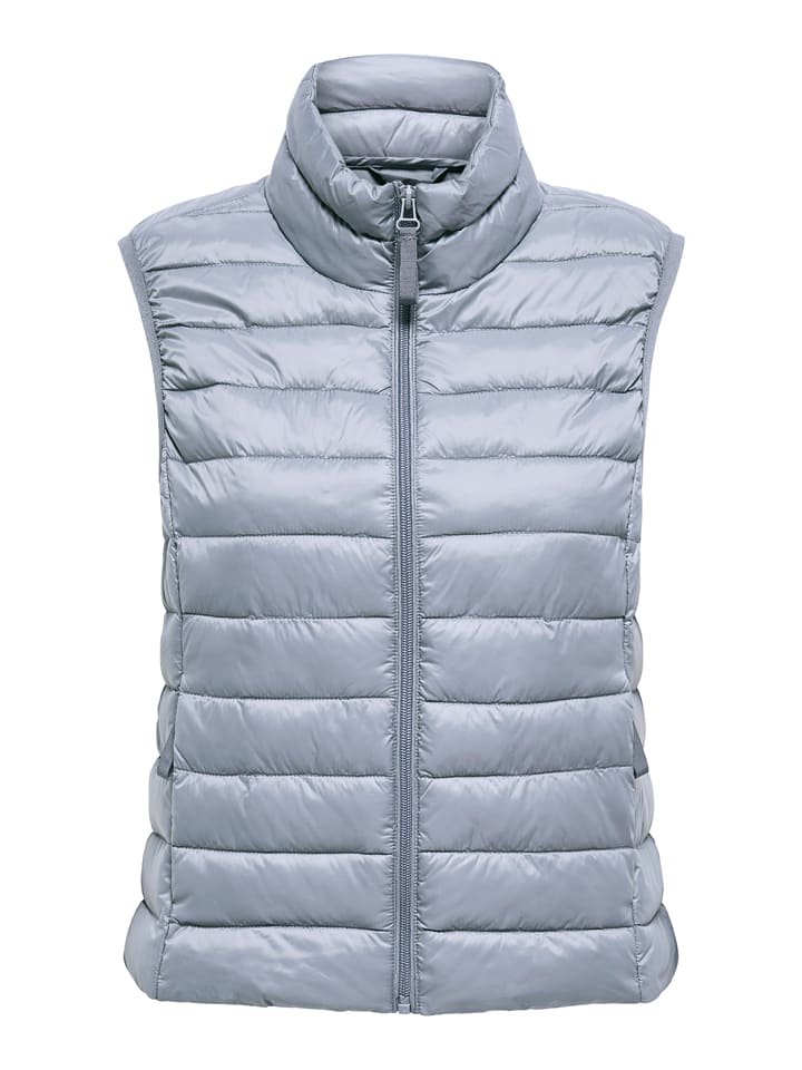 ONLY Kamizelka pikowana w kolorze błękitnym