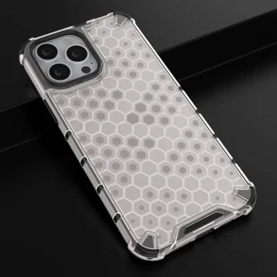 Honeycomb etui pancerny pokrowiec z żelową ramką iPhone 13 Pro Max przezroczysty - Etui i futerały do telefonów - miniaturka - grafika 14