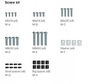 Uchwyty do telewizora - One For All Stojak BM4673 na kółkach dla TV 32"-75", 50kg, obr. 90st, pochył 10st, VESA600x600 - miniaturka - grafika 1