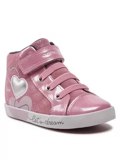 Buty dla dziewczynek - Geox Sneakersy B Kilwi G. B B16D5B 022HI C8025 S Różowy - grafika 1