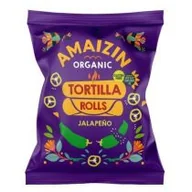 Chipsy - Amaizin Chipsy tortilla kukurydziane o smaku jalapeno 100 g Bio - miniaturka - grafika 1