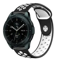 Akcesoria do smartwatchy - Pasek BELINE Watch Sport Silicone 22mm Czarno-biały - miniaturka - grafika 1