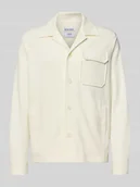 Kurtki męskie - Kurtka koszulowa z kołnierzem z połami - miniaturka - grafika 1