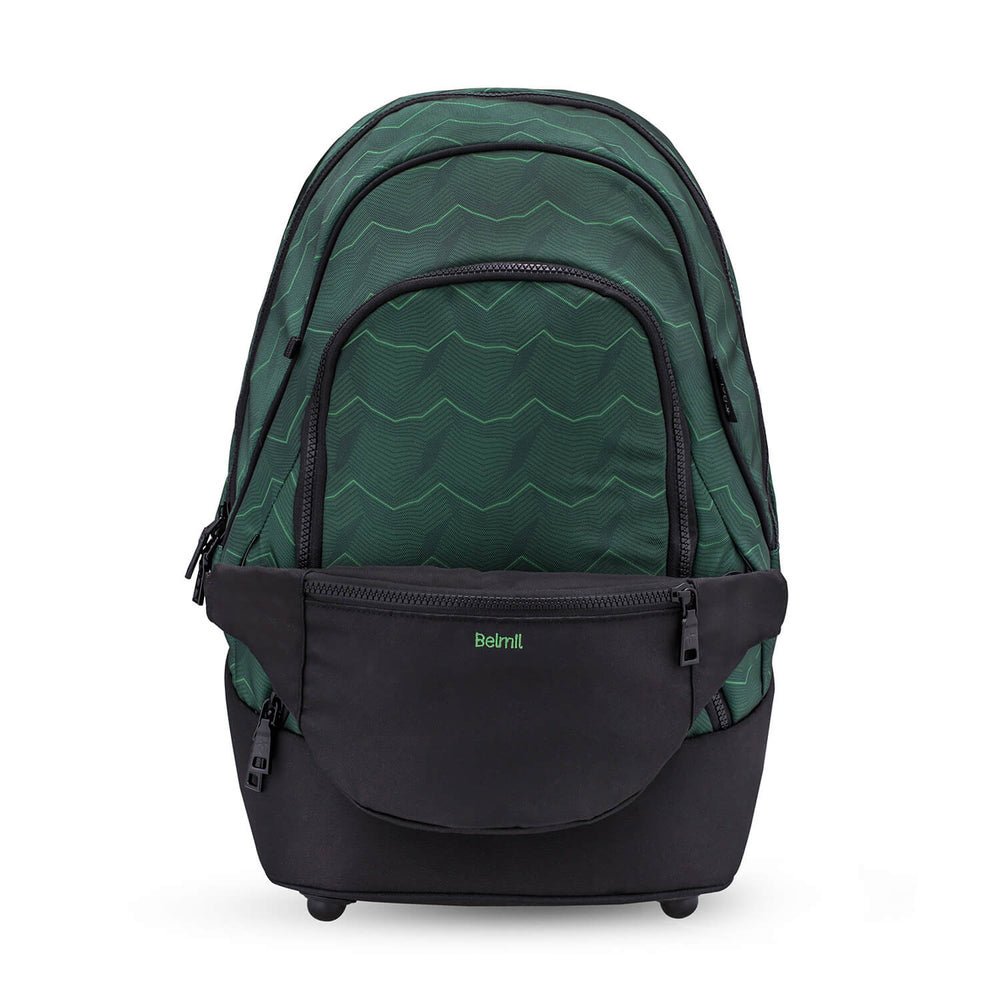 Premium Ergonomiczny plecak szkolny Belmil 2 in 1 Torba szkolna 