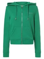 Kurtki damskie - Tommy Hilfiger Damska kurtka z kapturem Kobiety Bawełna zielony jednolity, S - miniaturka - grafika 1