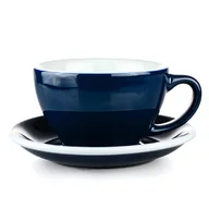 Filiżanki - Filiżanka LOVERAMICS EGG latte 300ml DENIM - miniaturka - grafika 1