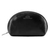 Kosmetyczki, organizery i kuferki - Minikosmetyczka skórzana półokrągła 26-2-441-1 - miniaturka - grafika 1