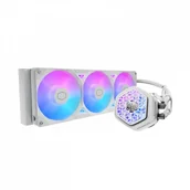 Chłodzenie procesora - Cooler Master Chłodzenie wodne MasterLiquid 360 Atmos II VRM Fan ARGB białe MLX-D36M-A25SZ-VW - miniaturka - grafika 1
