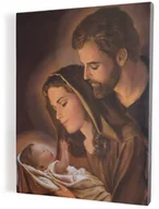 Ikony i obrazy sakralne - Święta Rodzina, obraz religijny na płótnie - miniaturka - grafika 1